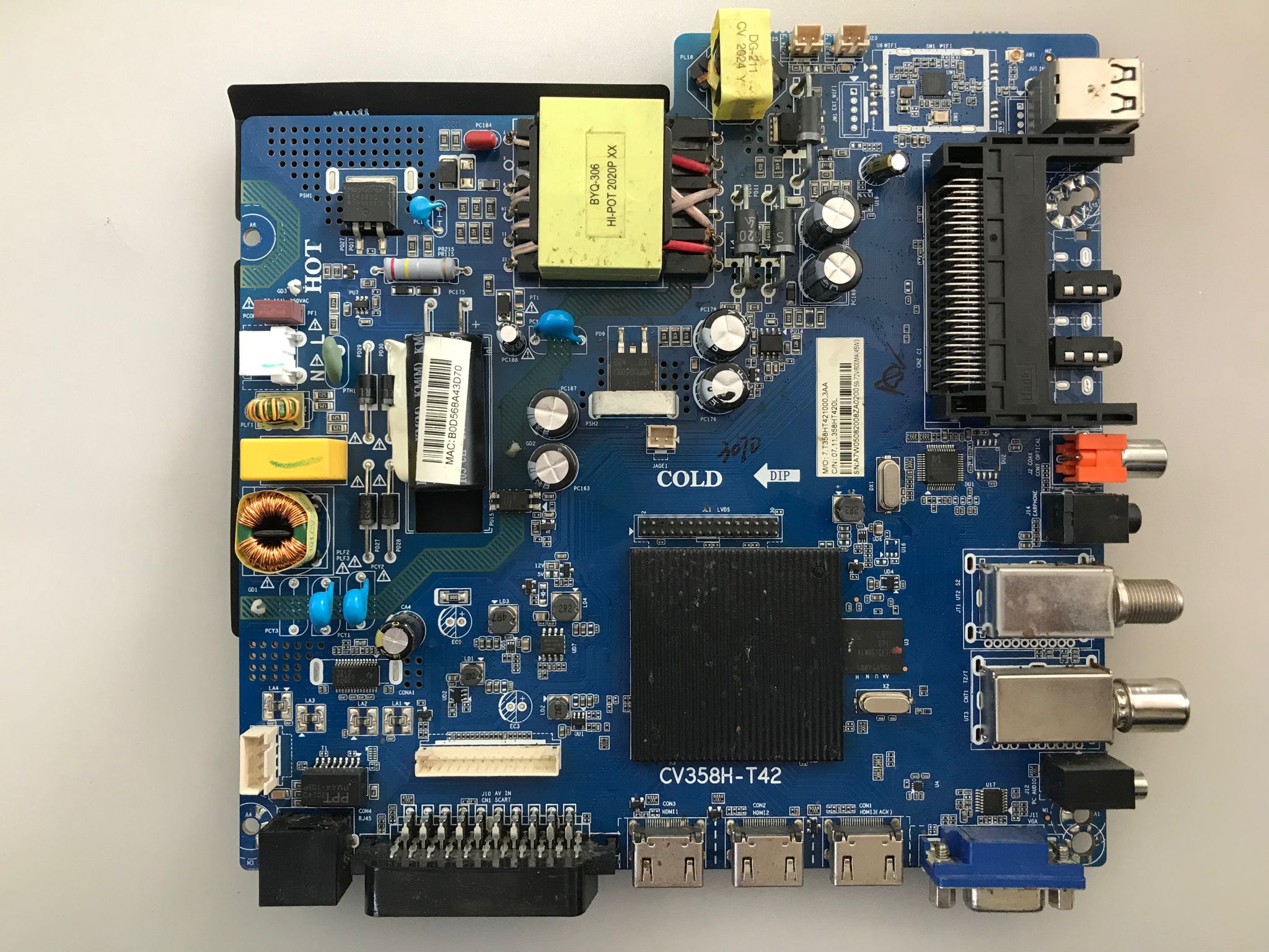 telenova 40s8001 cv358h-t42